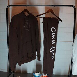 Mens "Crew Lyfe" Sweat suit